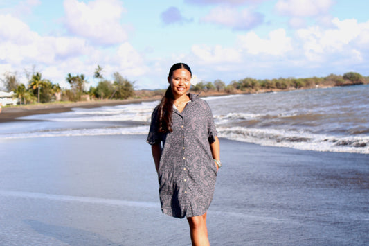 Laulea black tshirt dress